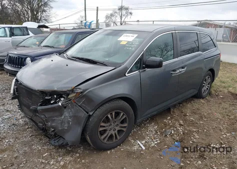 2012 Honda Odyssey Ex z USA, uszkodzony, nr VIN 5FNRL5H43CB132663